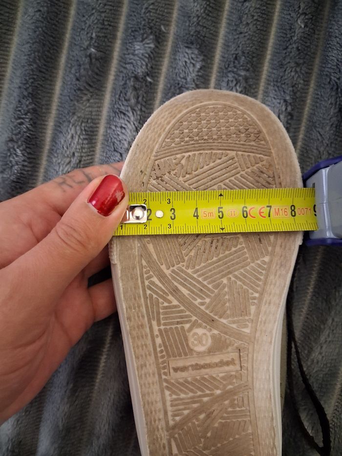 Baskets sans lacets kaki et blanc Vertbaudet - photo numéro 5