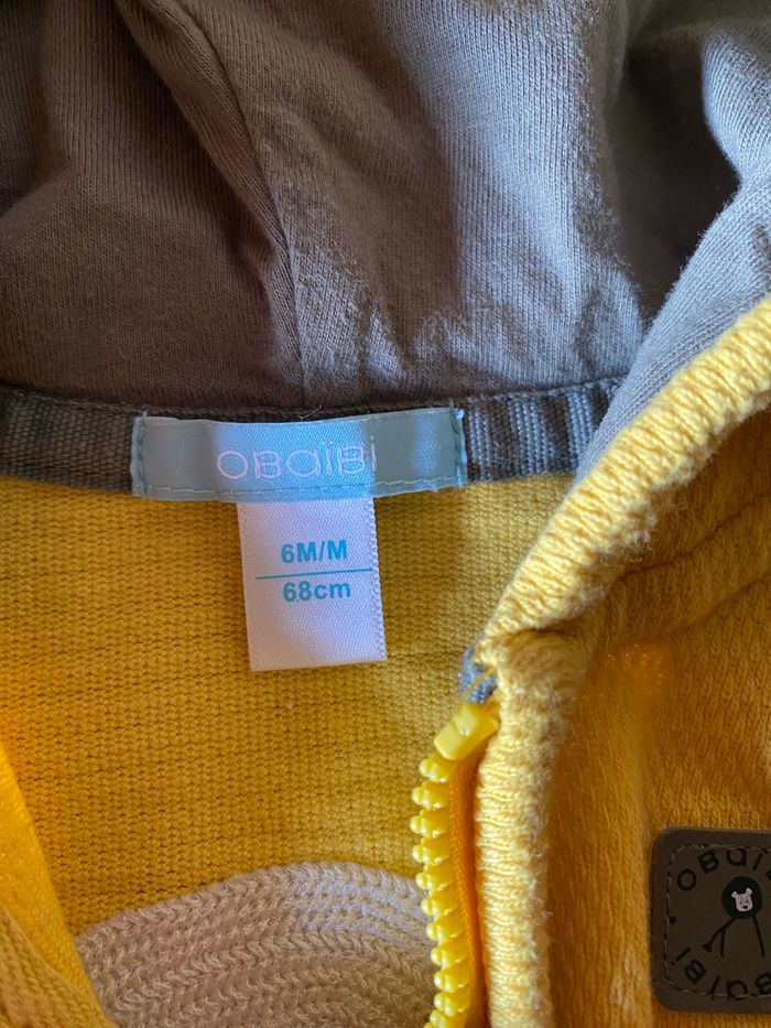 Ensemble 3 pièces Obaibi 6 mois - photo numéro 3