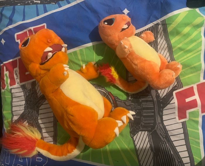 2 peluche salameche pokemon - photo numéro 3
