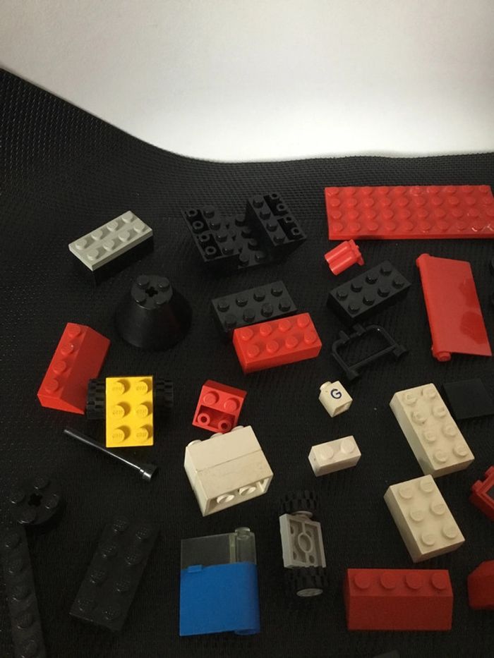 Lego vintage petit lot pièces briques de rechange vrac en l’état à nettoyer - photo numéro 2