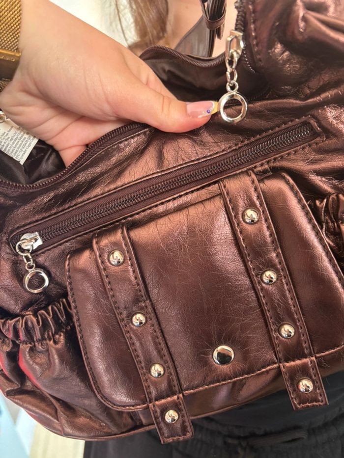 Sac à main marron - photo numéro 8