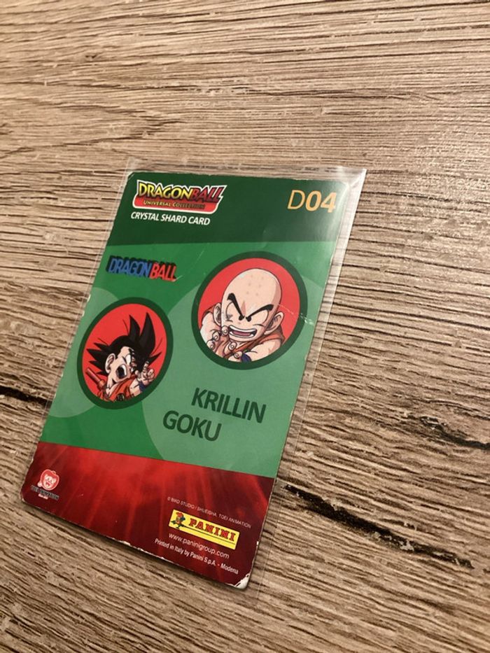 carte dragon ball panini - photo numéro 2