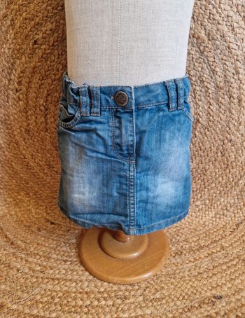 Jolie jupe en jean fille du pareil au même 4 ans