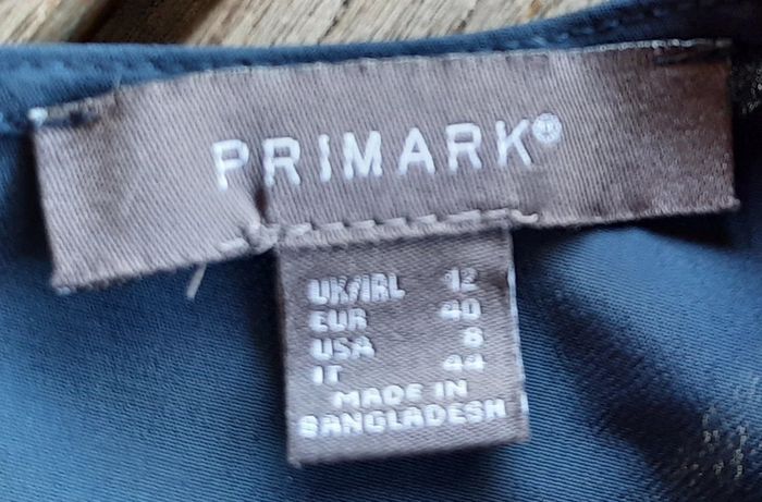 Blouse bleue marine Primark, taille 40 - photo numéro 3