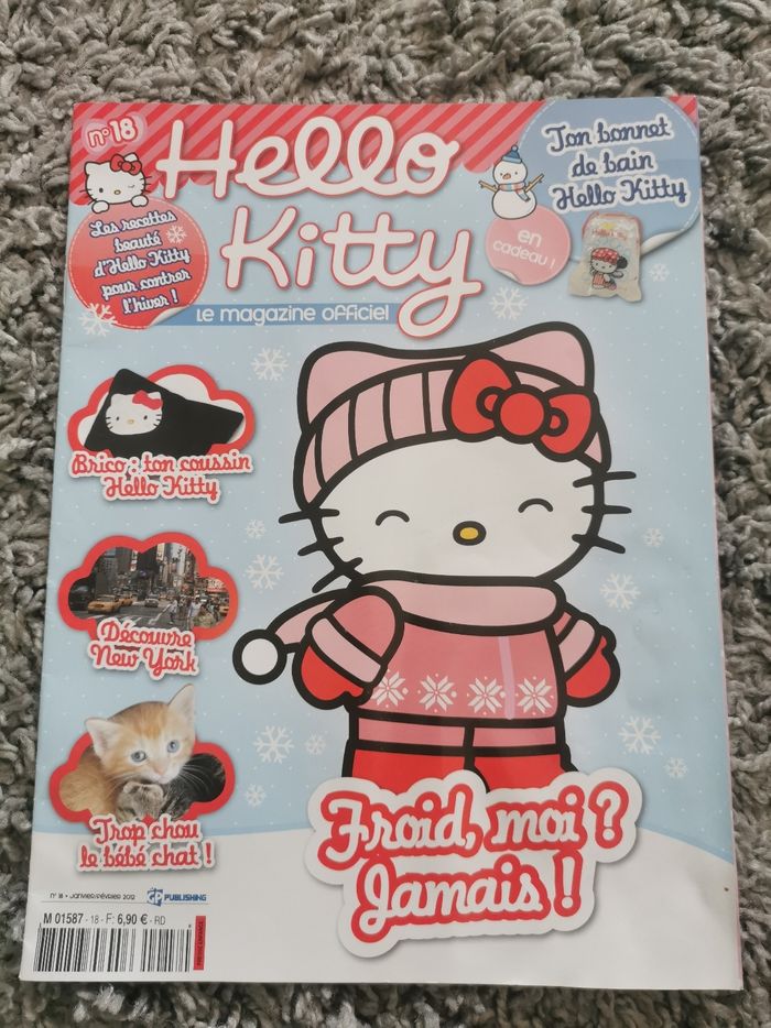 Magazine neuf Hello Kitty, Froid, moi ? Jamais ! n° 18