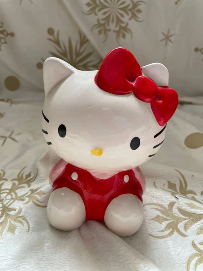 Figurine Tirelire vintage Hello Kitty - photo numéro 2
