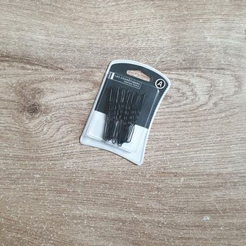 🩷 Pinces a cheveux crantée noir #emyfleury_accessoirescheveux
