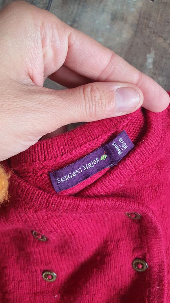 Gilet Sergent major 18 mois en très bon état - photo numéro 2