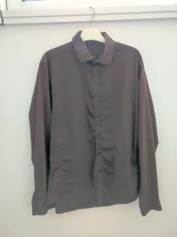Chemise marron Brice L