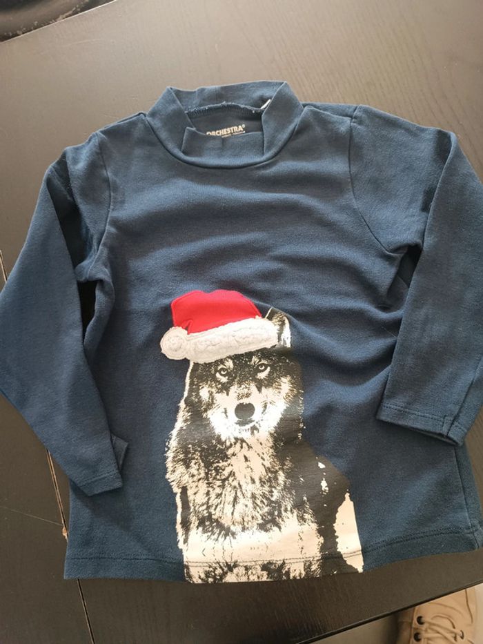 Tee shirt manches longues orchestra 5 ans