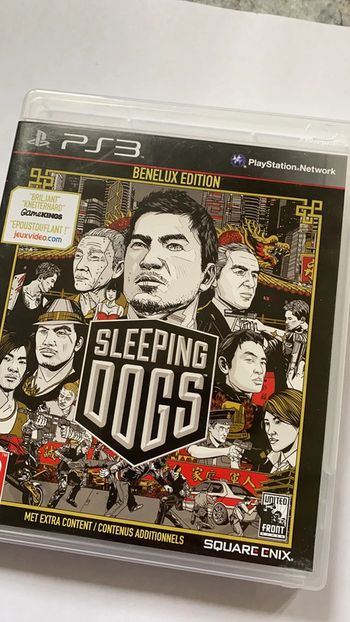sleeping dogs Benelux edition ps3