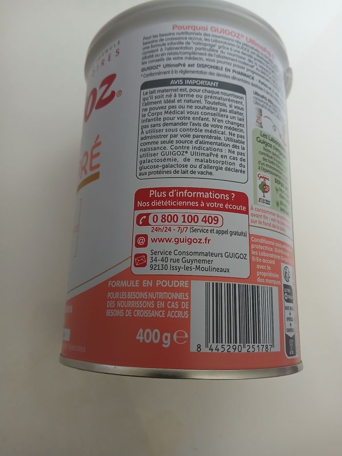 Guigoz  ultima  pré - photo numéro 2