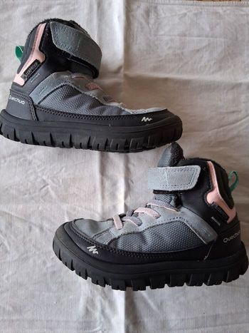 Chaussures chaudes fourrées fille pointure 28