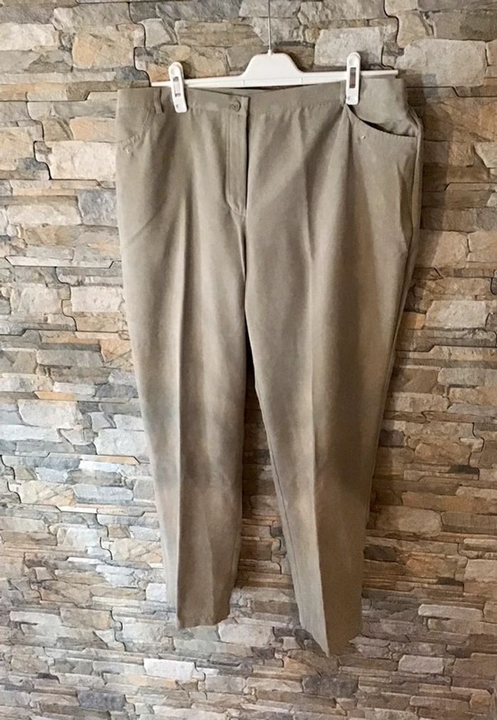 Pantalon de taille 48 beige marque Godske - photo numéro 3