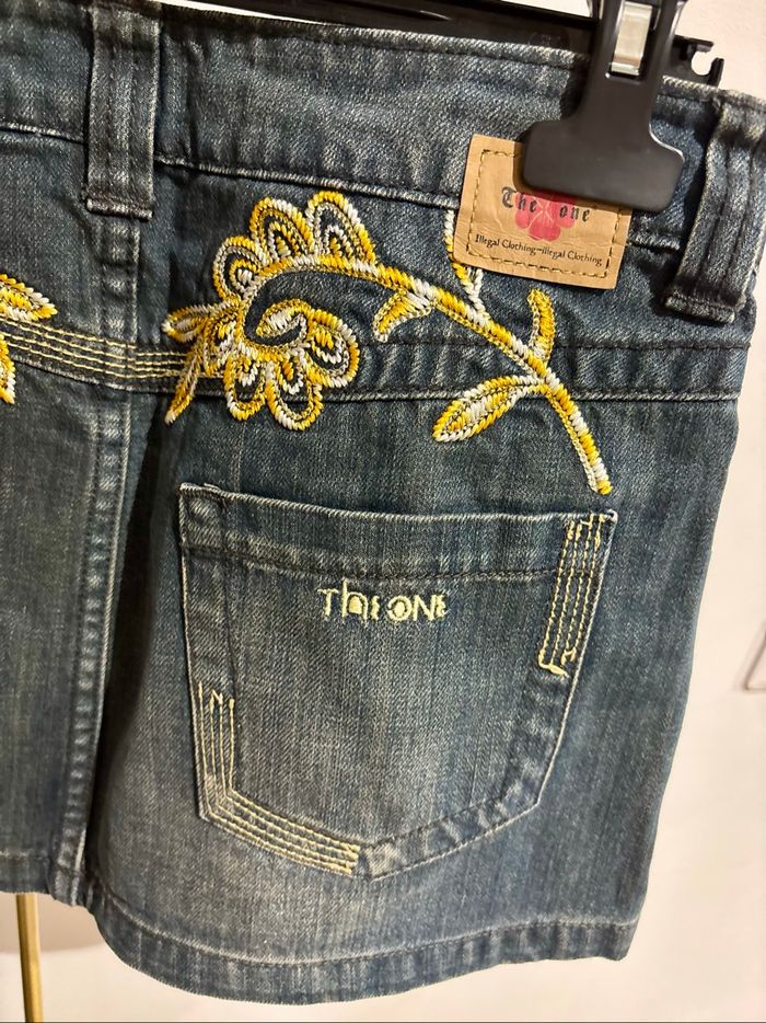 Jupe en jeans taille 38 - photo numéro 9