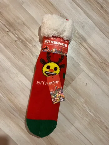 chaussettes emoji anti dérapante et douces