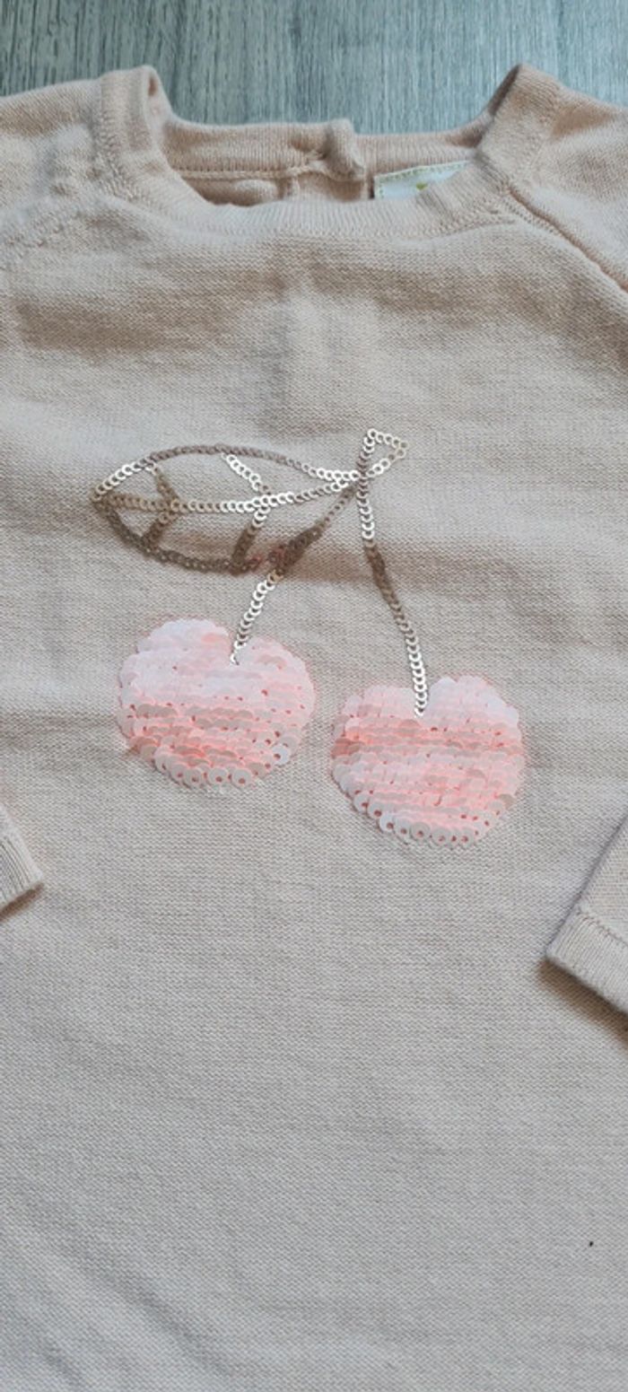 Pull cerises TAO 18 mois - photo numéro 4