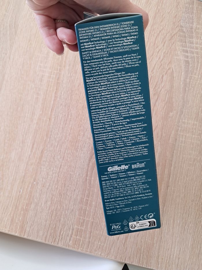 Tondeuse Gillette Intimate i3 neuve - photo numéro 5