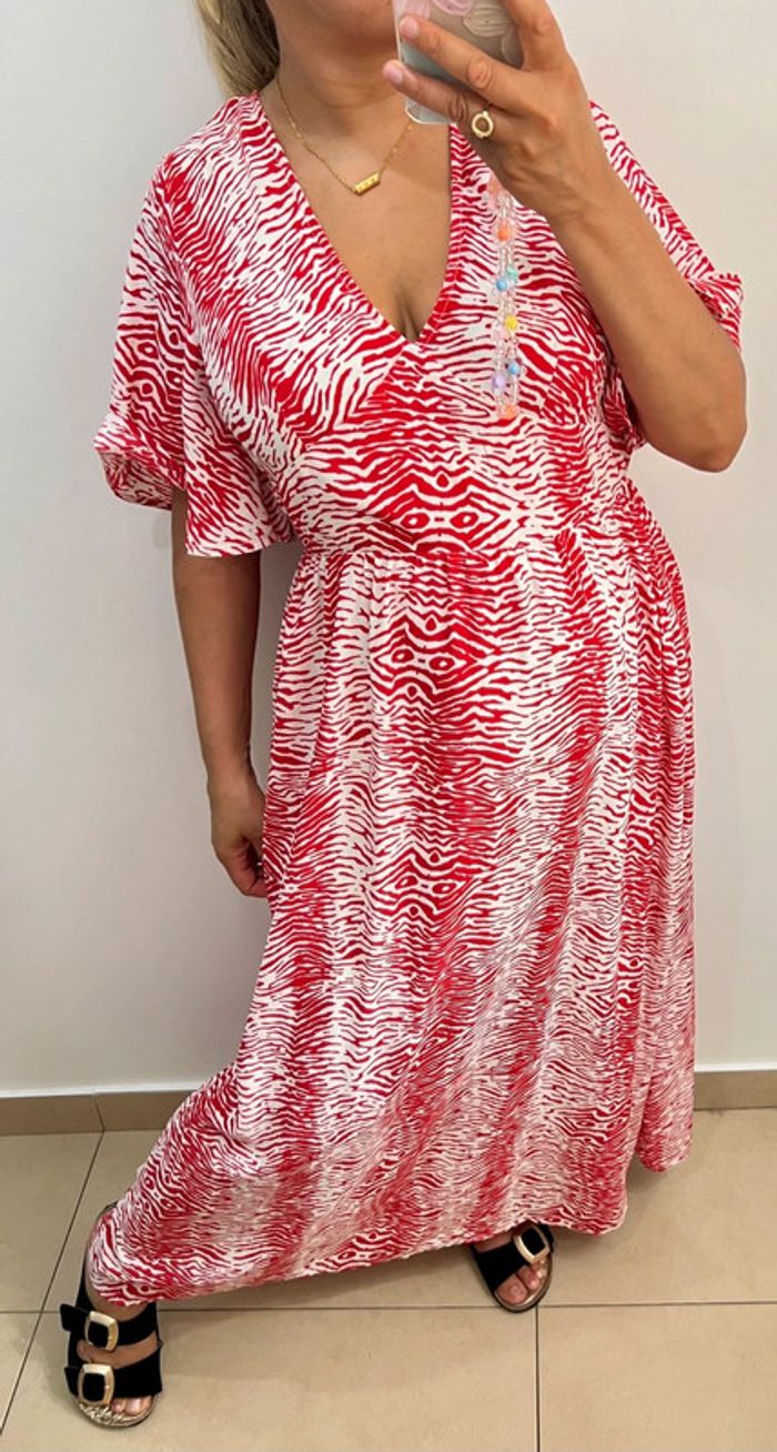 🌺Robe longue imprimée Taille M-L - photo numéro 4
