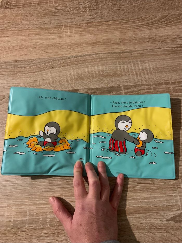 Livre de bain T’choupi à la mer - photo numéro 6