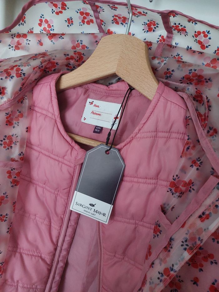 Manteau 2 en 1 doudoune + cape de pluie Sergent Major 6 ans - photo numéro 3