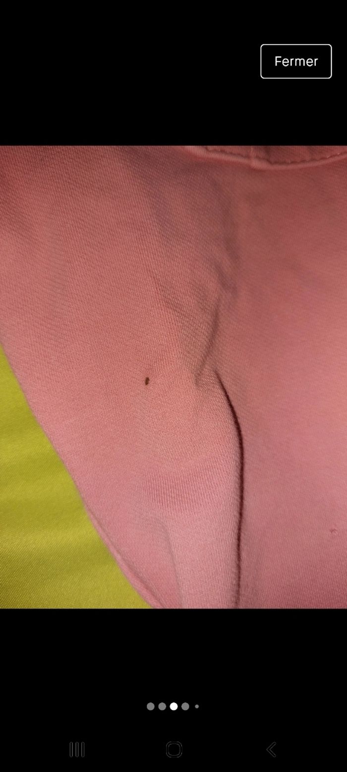 Lot tunique style marinière et pantalon rose - photo numéro 3