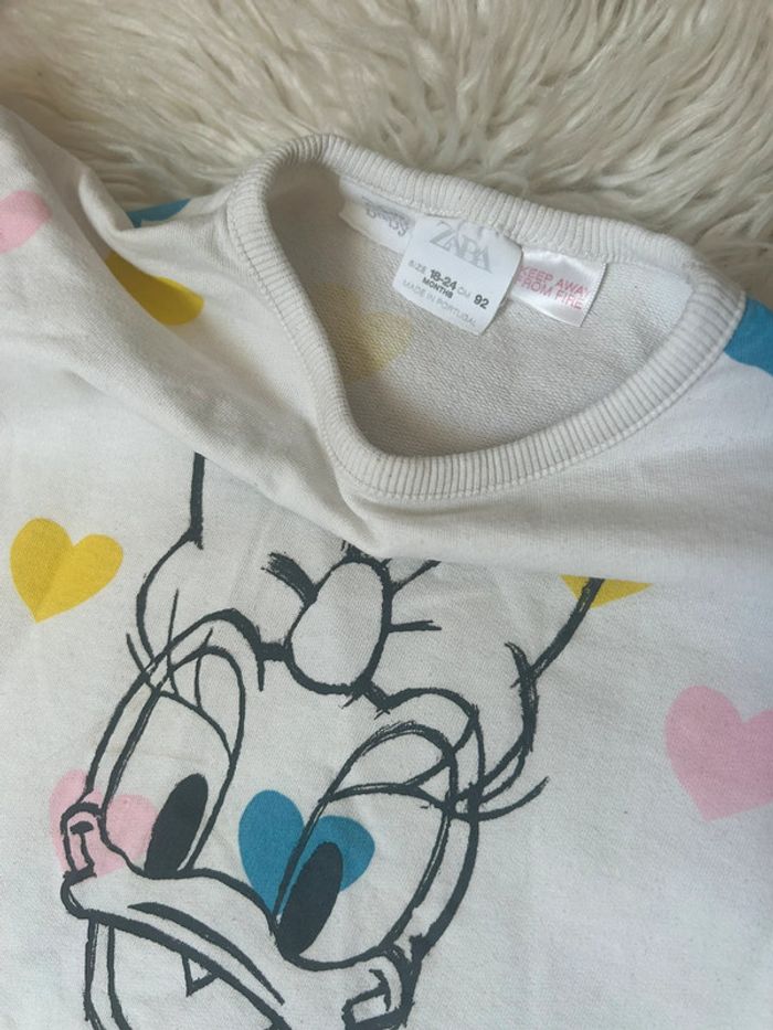 Fille 👧🏻 Tshirt mc zara disney daisy - 18/24 mois - photo numéro 4