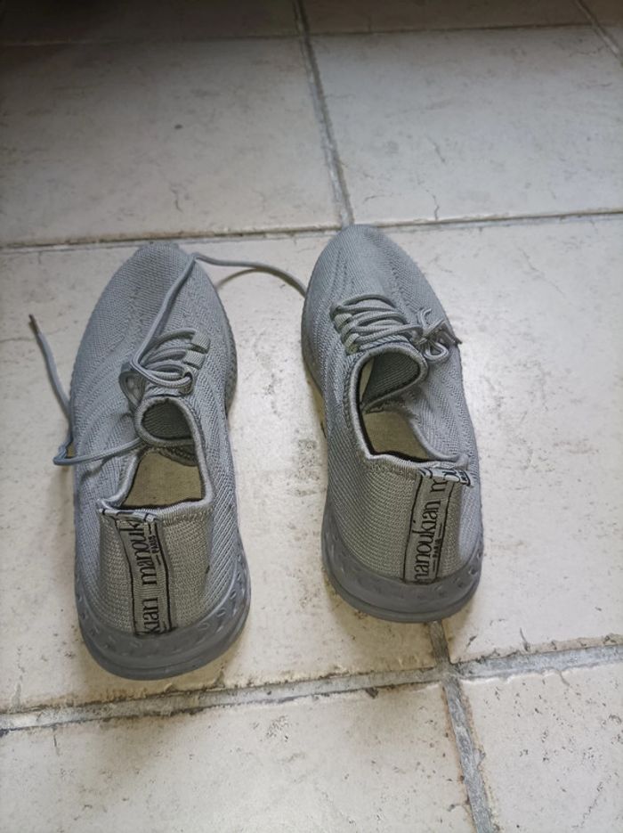 Baskets basses homme gris - photo numéro 7