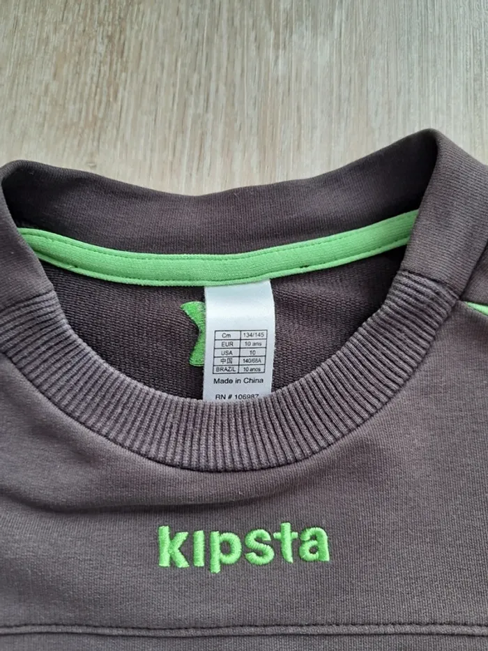 Lot polaire decathlon et sweat kipsta 10 ans - photo numéro 3