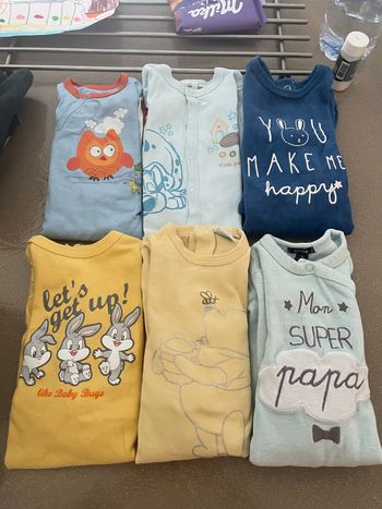 Lot pyjama garçon 3 mois