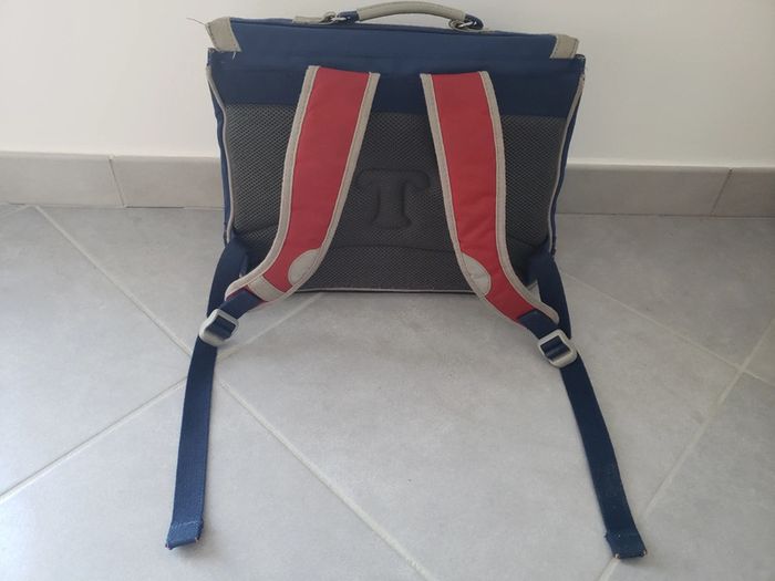 Cartable Tann's 1978 Rouge/Bleu Primaire - photo numéro 6