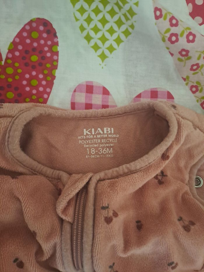 Gigoteuse hiver kiabi rose 18-36mois - photo numéro 4