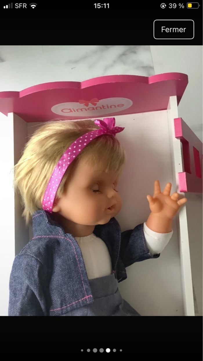 Lit superposé aimantine  avec bb - photo numéro 2