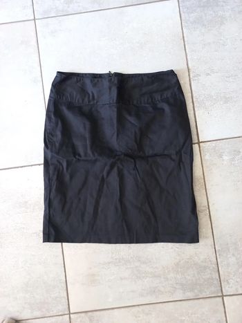 Jupe noire basique 38