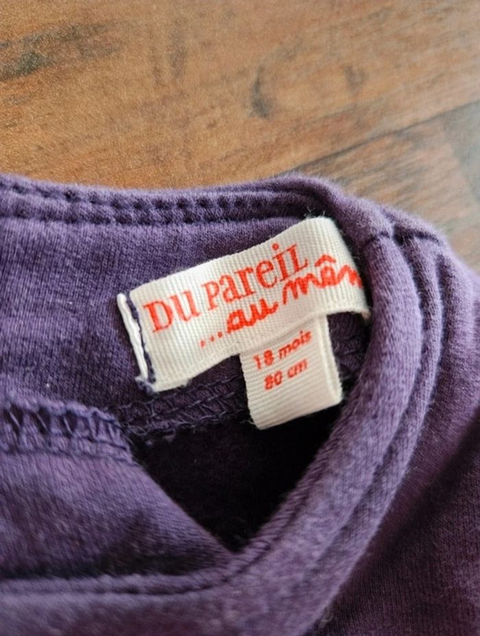 Robe hiver manches longues DPAM 18mois - photo numéro 2
