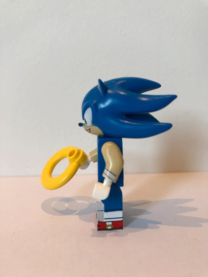 Figurine type lego Sonic . Sonic - photo numéro 2