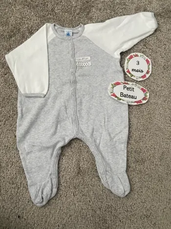Pyjama petit bateau 3 mois