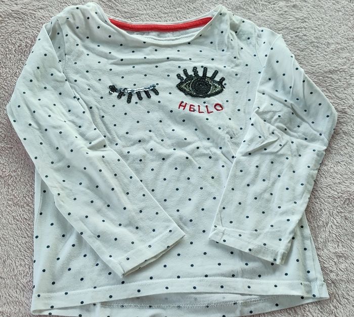 Haut manche longue in extenso 5 ans