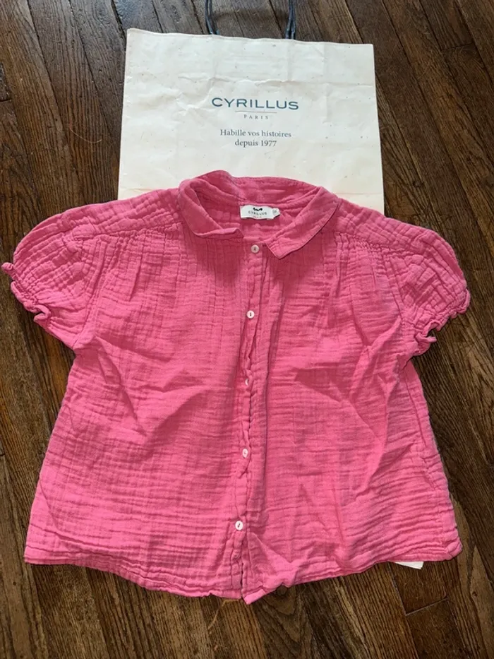 blouse cyrillus 10 ans