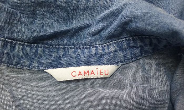 robe en jeans fin Camaïeu femme - photo numéro 3