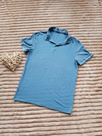 Polo homme bleu taille L