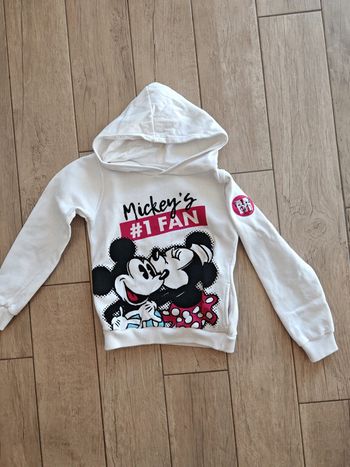 Pull à capuche fille Disneyland Paris taille 12 ans