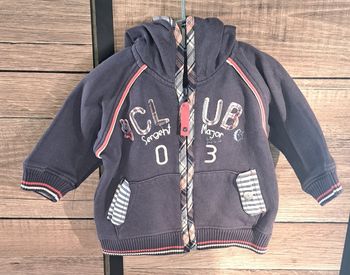 Sweat à fermeture éclair Sergent Major 6 mois