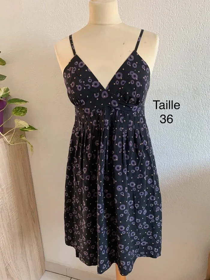 Robe en soie T 36