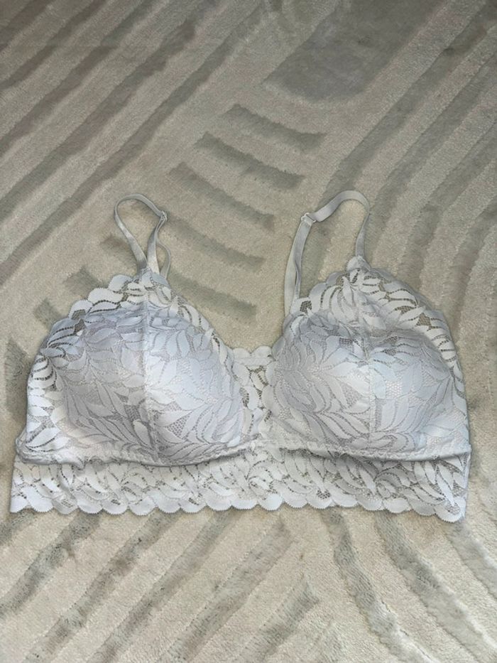 Soutien-gorge / brassière sans armatures blanc - photo numéro 6