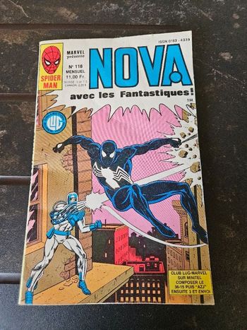 Marvel Nova avec les fantastiques vintage