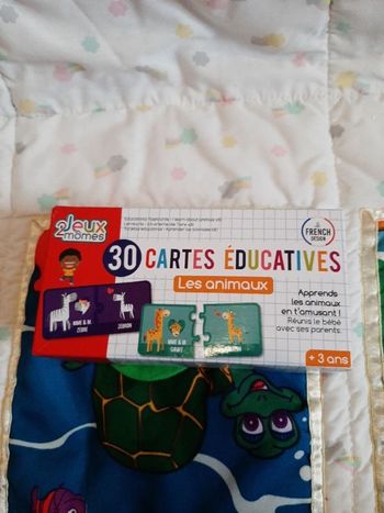 Jeux 30 cartes éducative jeux 2 mômes