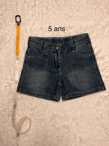 Short jean poches dessinées 5