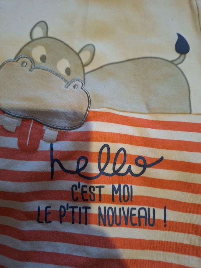 L'or de 2 pyjamas coton - photo numéro 3