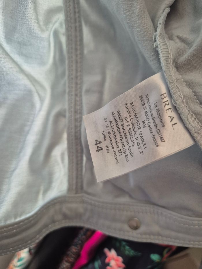 Veste en jean grise - photo numéro 3